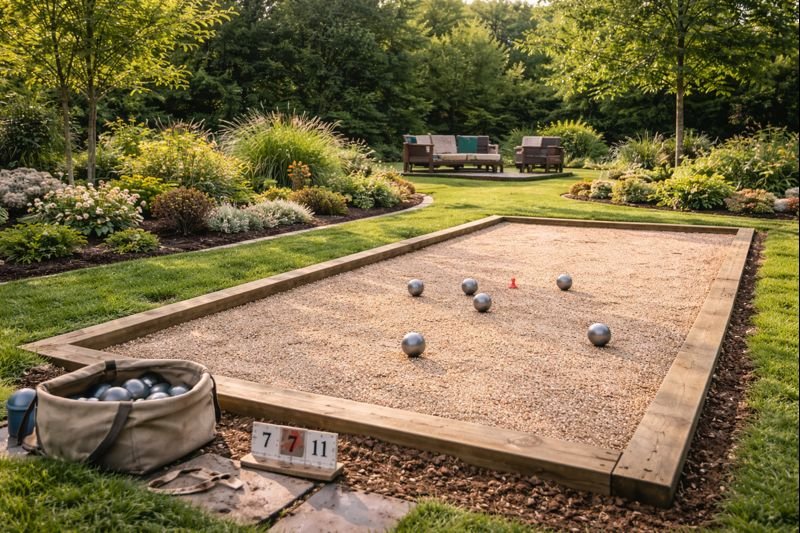 TERRAIN DE PÉTANQUE